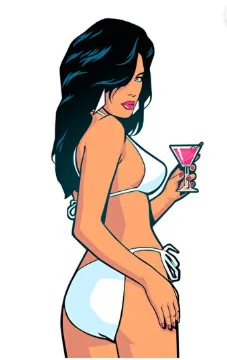 Gta Girl Bikinili Kadın 10CM
