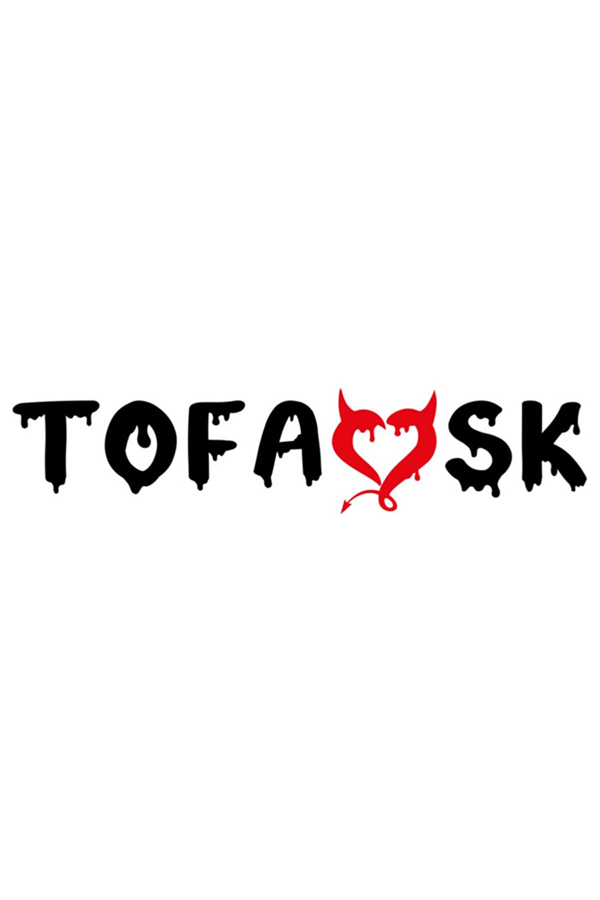 Tofaşk Şeytan Araba Sticker 10cm