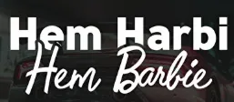 Hem Harbi Hem Barbie Oto Sticker 10cm