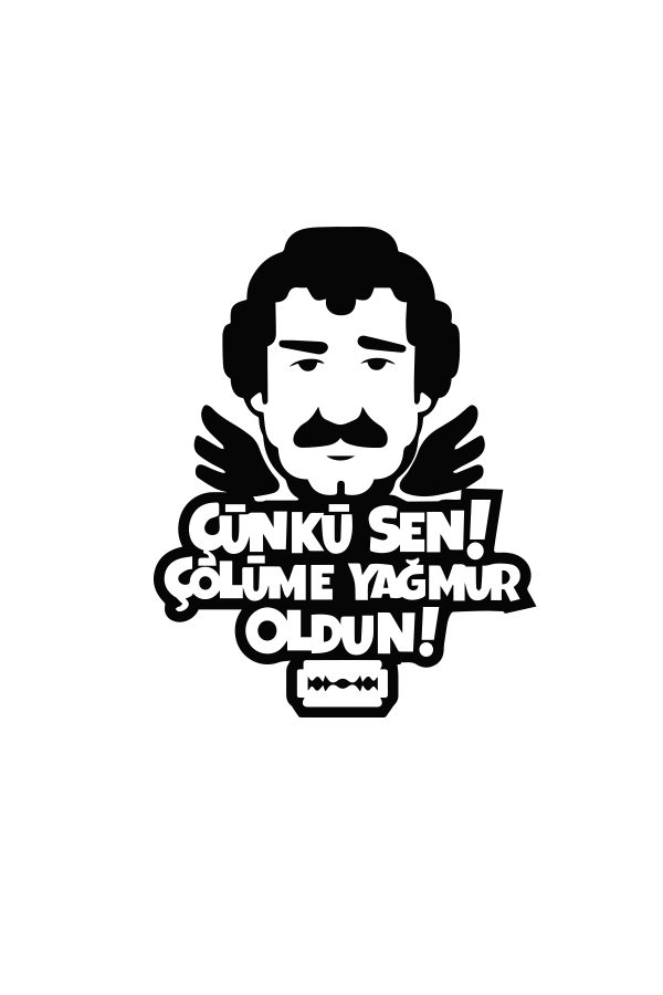 Müslüm Baba Oto Sticker 10cm