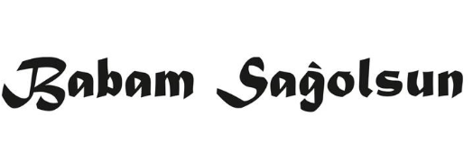 Babam Sağolsun Sticker