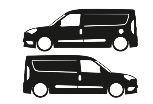 Fiat Doblo Sticker 10cm