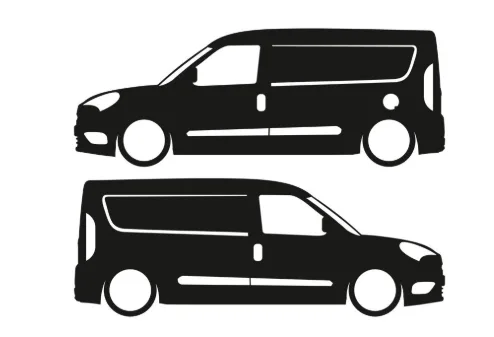 Fiat Doblo Sticker 10cm