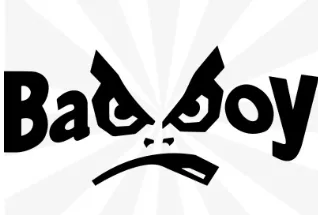 Badboy Sticker 10CM